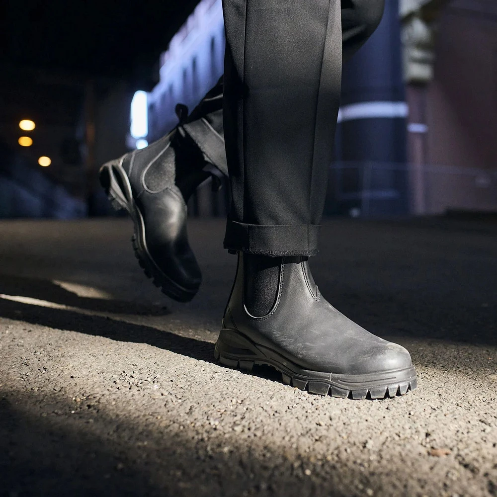 Lug Boot Black