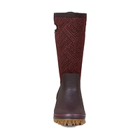 Whiteout Fleck Grape Women's Insulated Boot