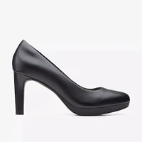 Ambyr Joy Black Leather Dress Pump