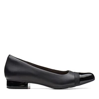 Juliet Monte Black Leather Slip-On