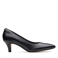 Linvale Jerica Black Leather Pump