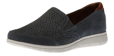 Lidia Slip on Blue