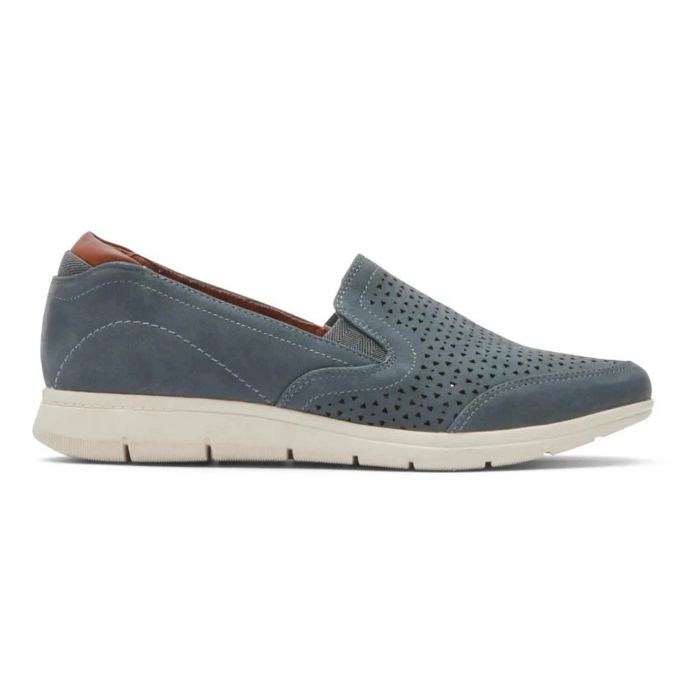 Lidia Slip on Blue