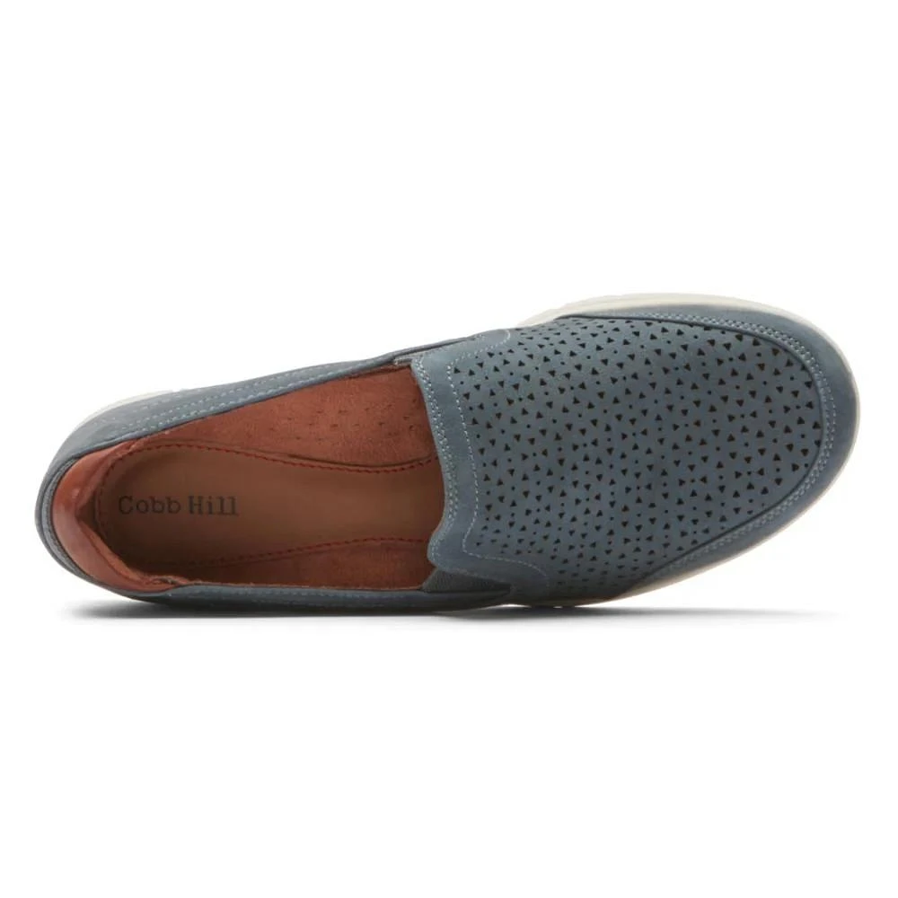 Lidia Slip on Blue