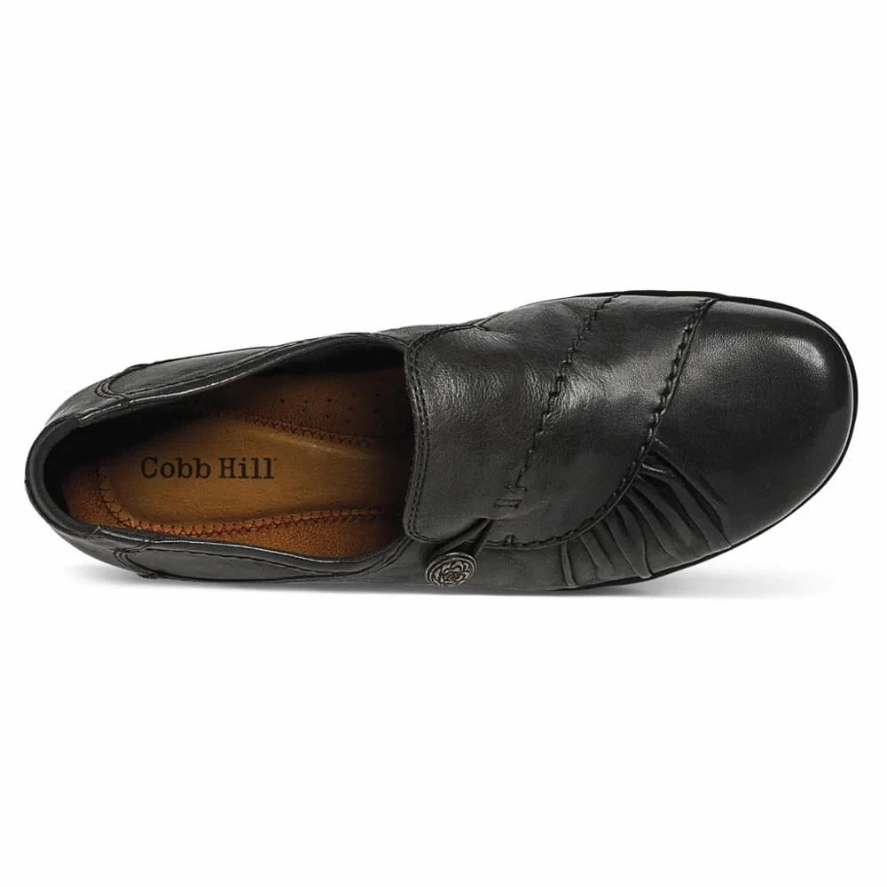 Paulette Black Slip-On Flat