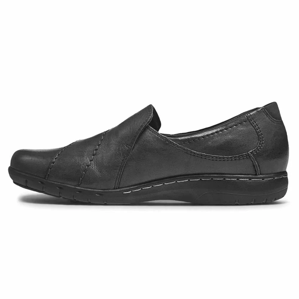 Paulette Black Slip-On Flat