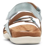 Rubey Blue Asymmetrical Strappy Sandal