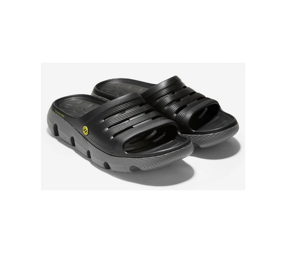 4.ZERØGRAND All-Day Black Slide Sandal