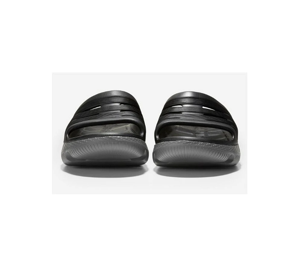 4.ZERØGRAND All-Day Black Slide Sandal