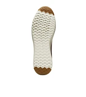 GrandPrø Brown Leather Lace-Up Tennis Sneaker