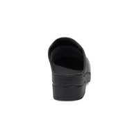 Karl Black Box Leather Clog