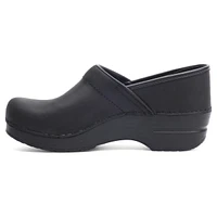 Professional Oiled Black Leather Clog