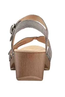 Season Stone Leather Sandal