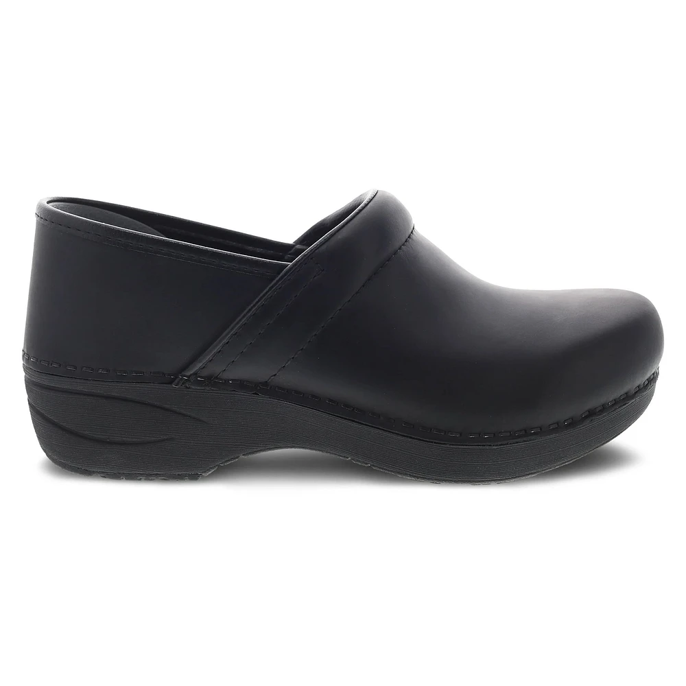 XP 2.0 Black Waterproof Leather Pull Up Clog