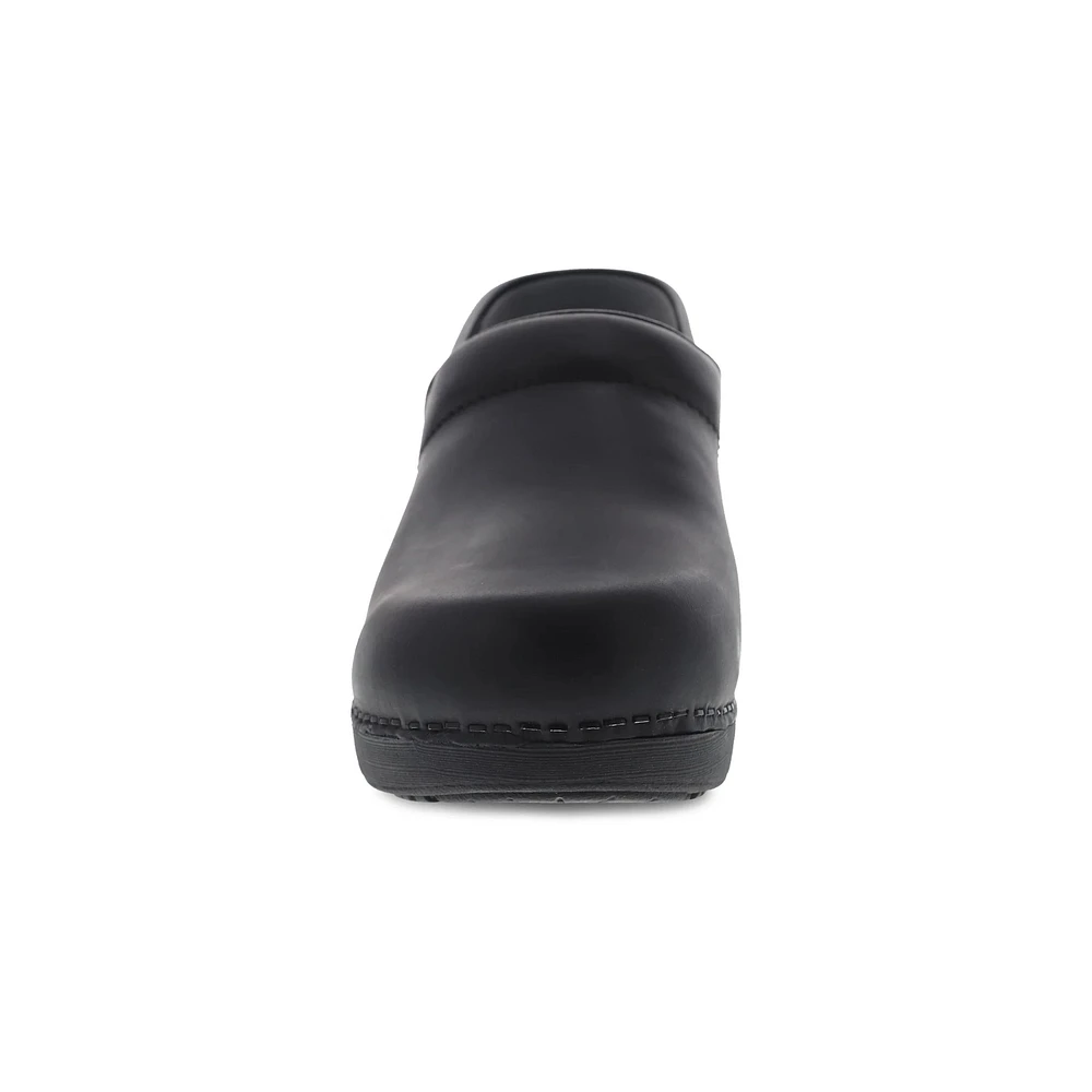 XP 2.0 Black Waterproof Leather Pull Up Clog