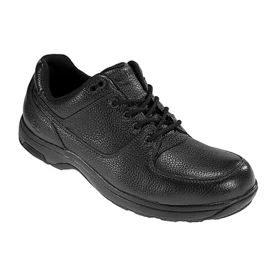 Windsor Black Leather Waterproof Lace-Up Oxford