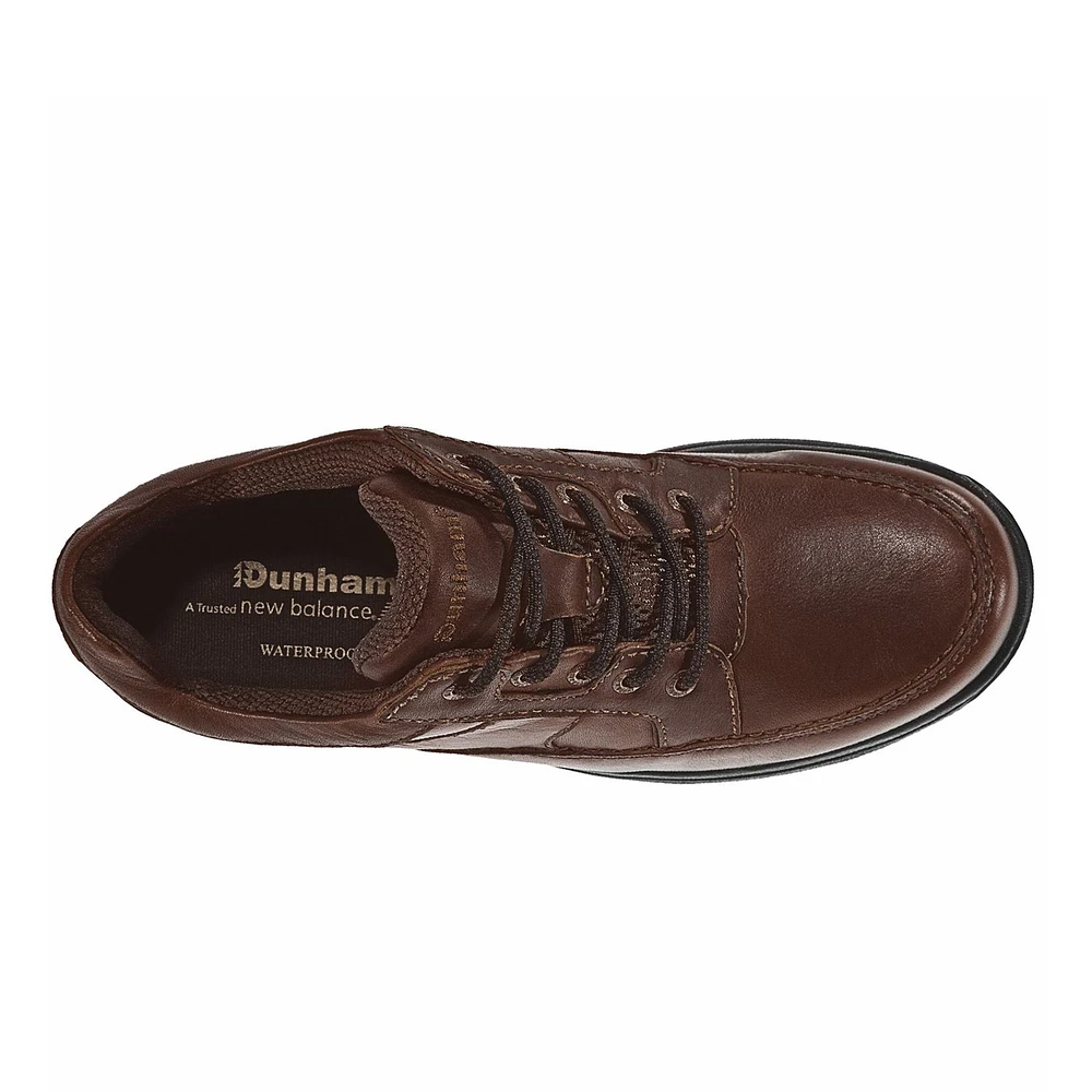 Midland Brown Leather Lace-Up Oxford