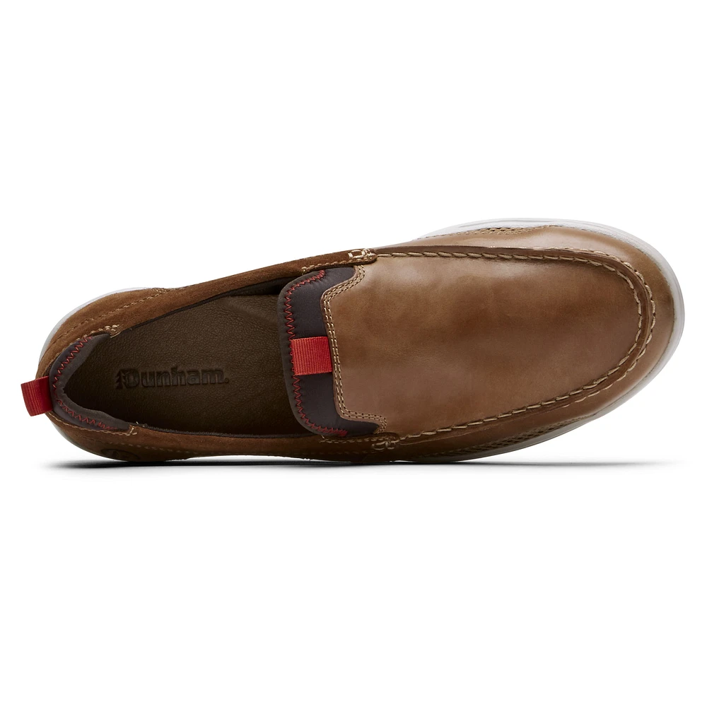 FitSmart Tan Leather Loafer