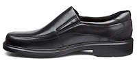 Helsinki Black Leather Slip-On Dress Shoe