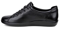 Soft 2.0 Black Leather Sole Lace-Up Sneaker