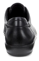 Soft 2.0 Black Leather Sole Lace-Up Sneaker