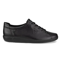 Soft 2.0 Black Leather Sole Lace-Up Sneaker