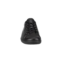 Soft 2.0 Black Leather Sole Lace-Up Sneaker