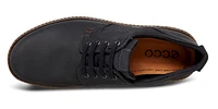 Turn Black Leather Gore-Tex Waterproof Plain Toe Derby