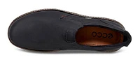 Turn Black Leather Gore-Tex Waterproof Slip-On Shoe