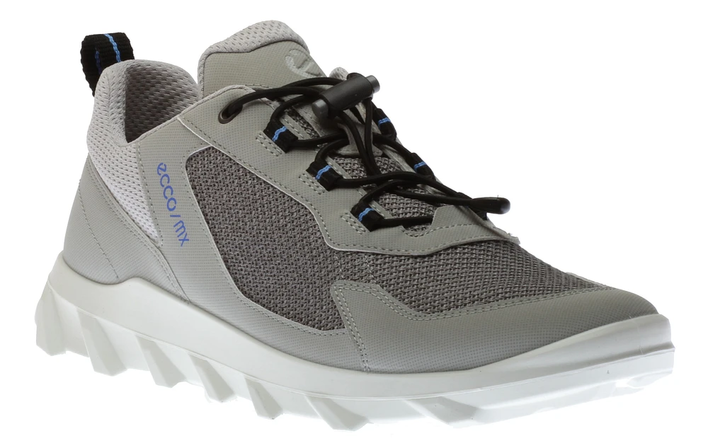 MX Concrete Grey Mesh Lace-Up Sneaker