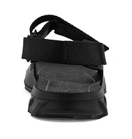 Men's MX Onshore Black 3-Strap Water Friendly Sport Sandal