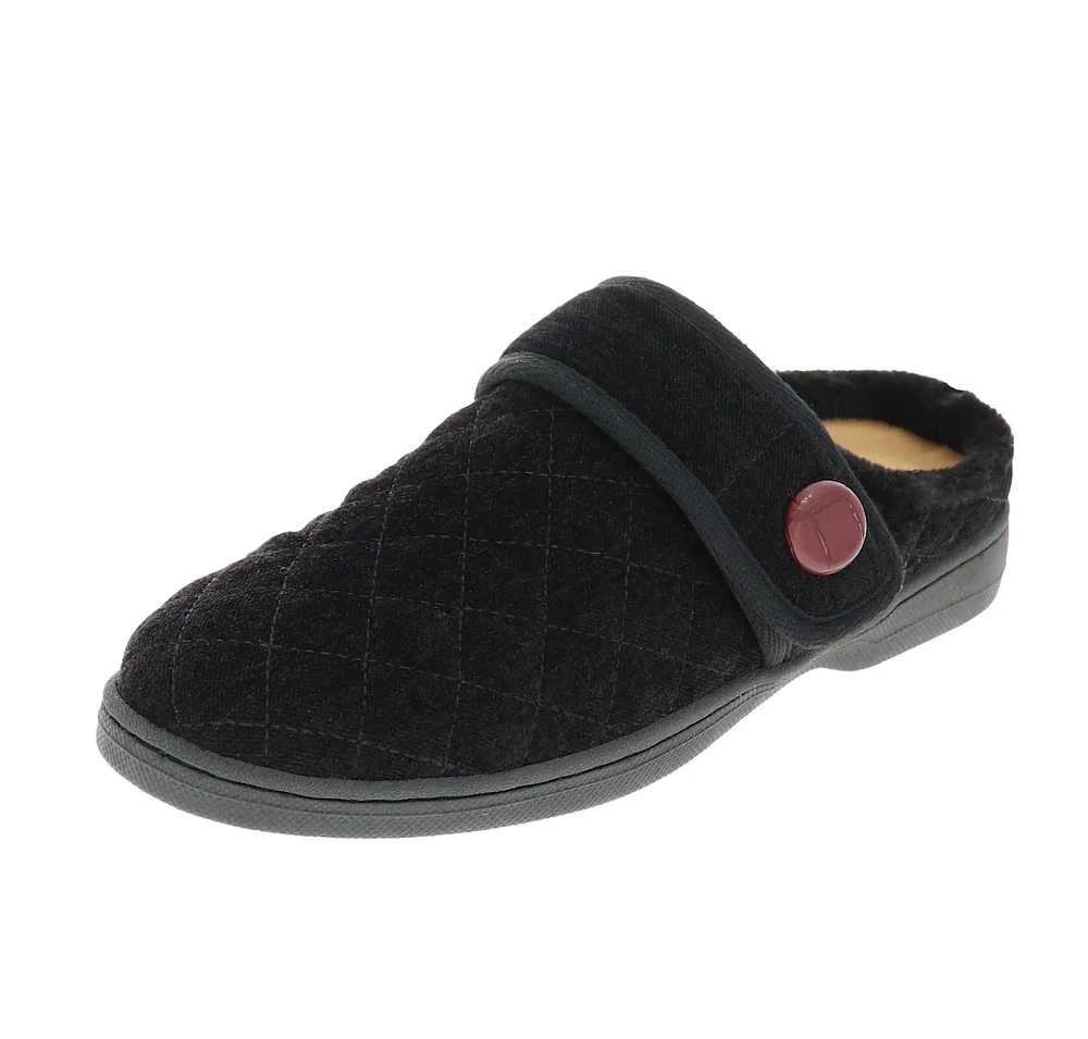 Crystal Velcro Black