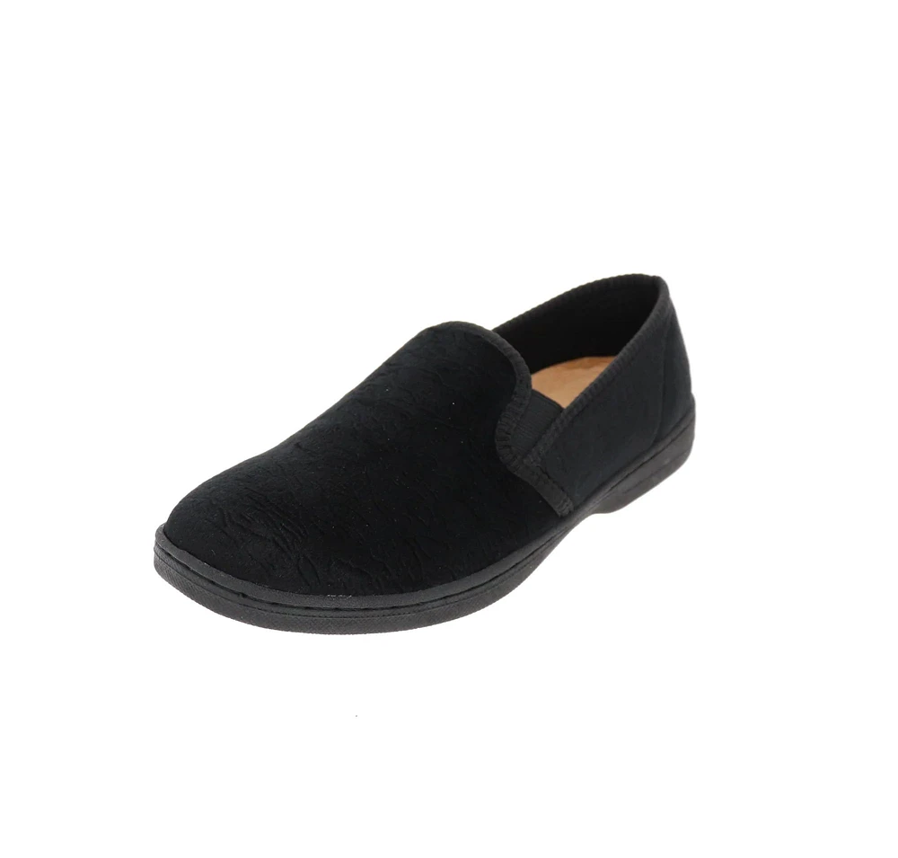 Debbie 2 Black Slip-On Slipper