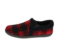 Jacob Red Black Plaid Slip-On Slipper