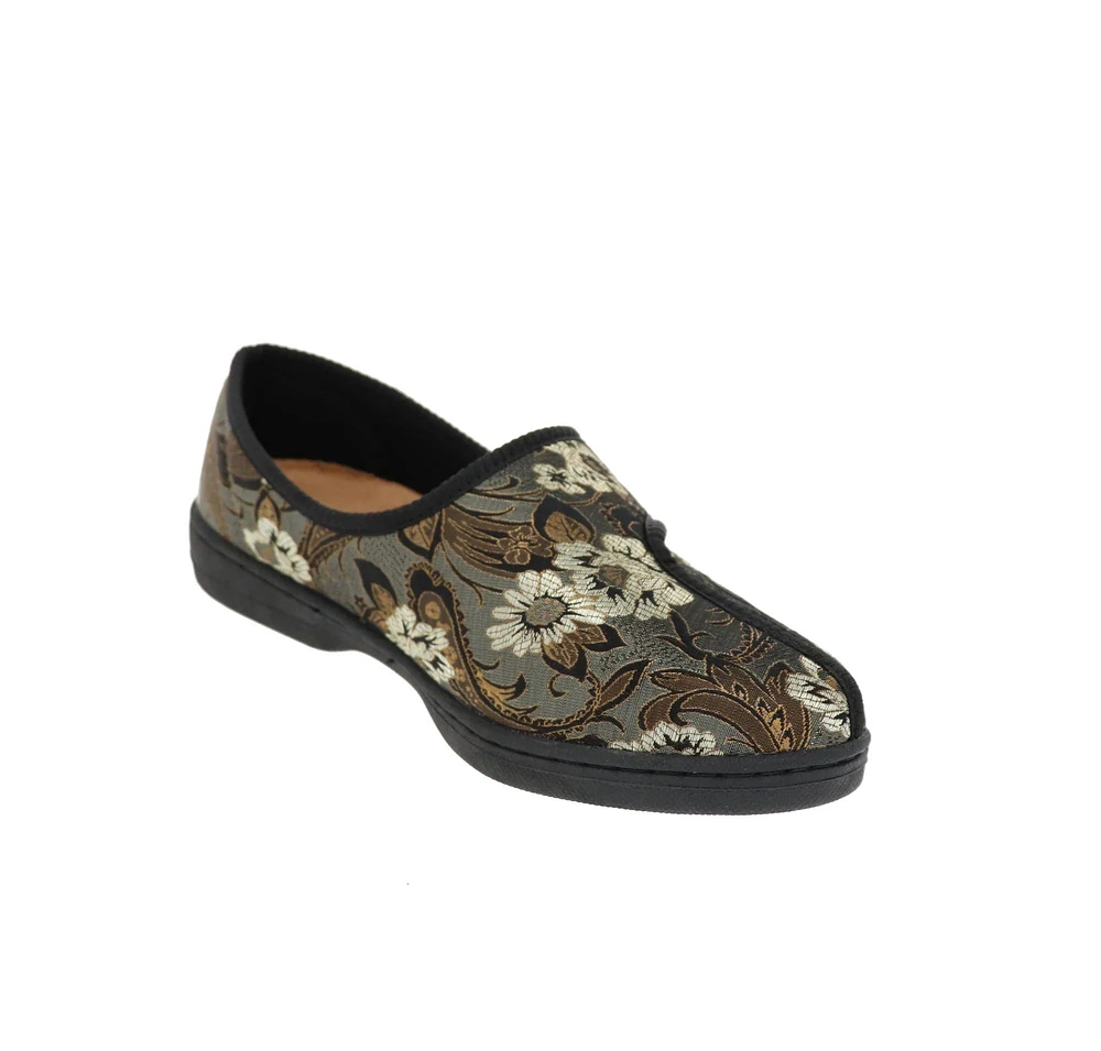 Jewel 2 Printed Flower Slipper