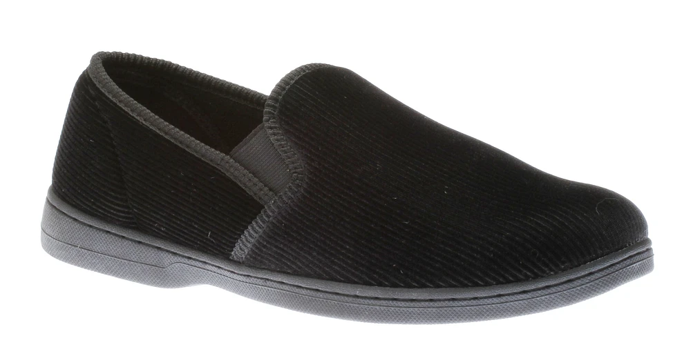 Regal 2 Black Slip-On Slipper