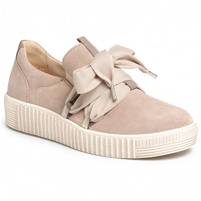 43.333.12 Taupe Suede Slip-On Sneaker