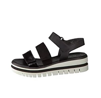 2 Band Sandal Black