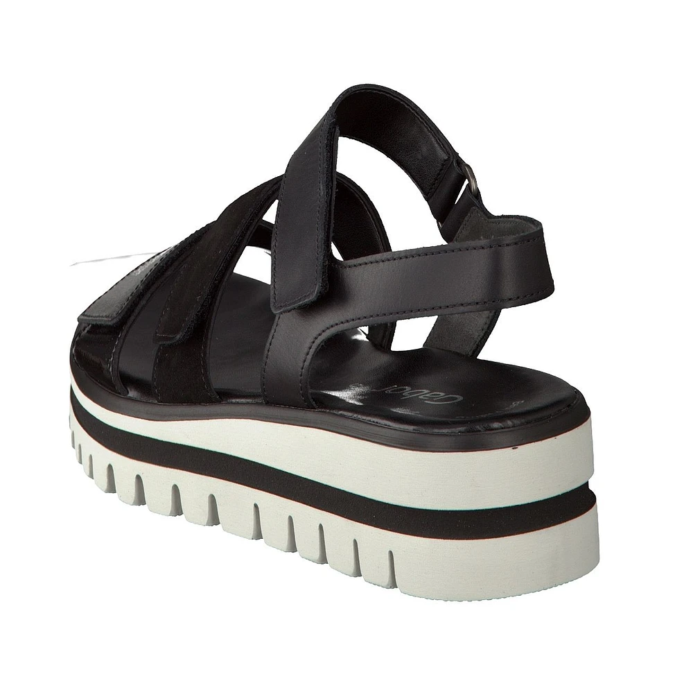 2 Band Sandal Black
