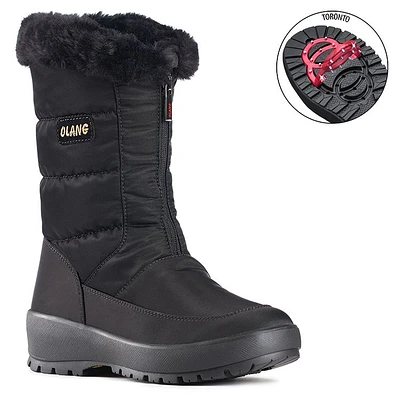 Gemma Black Winter Boot