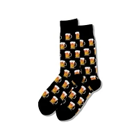 Hotsox Men's Beer Crew Socks