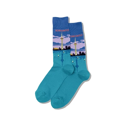 Hotsox Men's Toronto Crew Socks