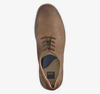 McGuffey Plain Toe Brown Leather Derby Sneaker