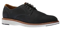 Upton Navy Nubuck Plain Toe Casual Dress Shoe