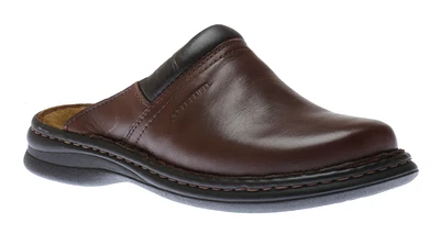 Max Brandy Brown Leather Slipper