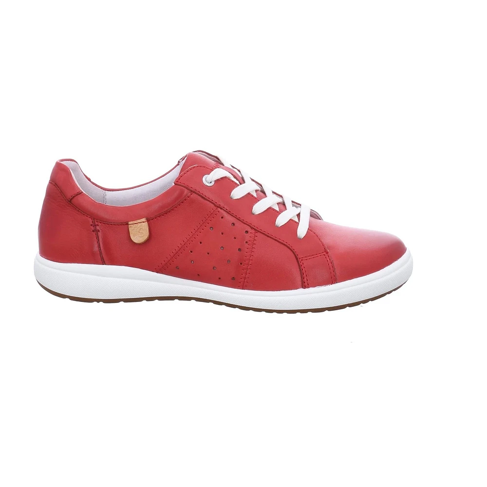 Caren 01 Leather Lace-Up Sneaker