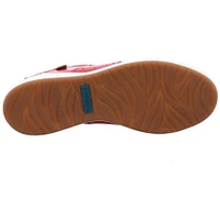 Caren 01 Leather Lace-Up Sneaker