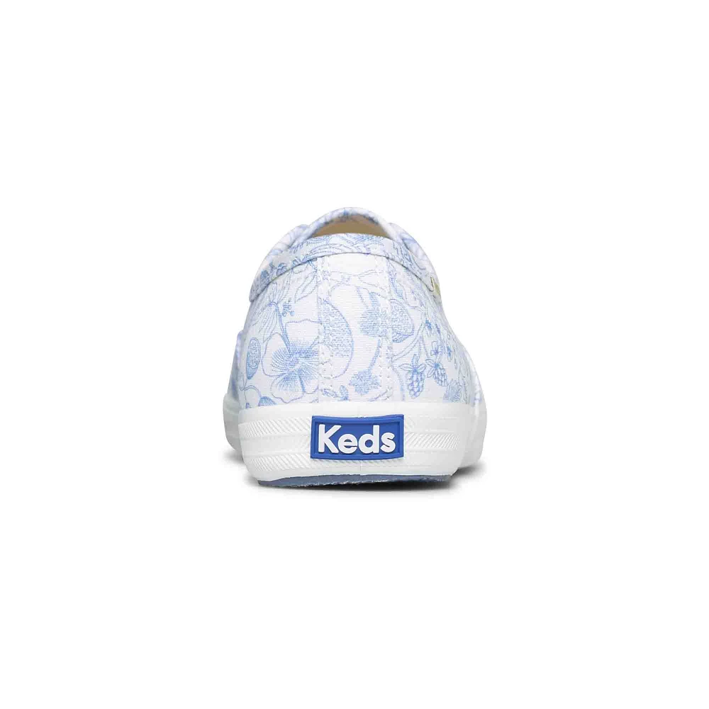 Keds x Rifle Paper Co. Champion Aviary Lace-Up Canvas Sneaker