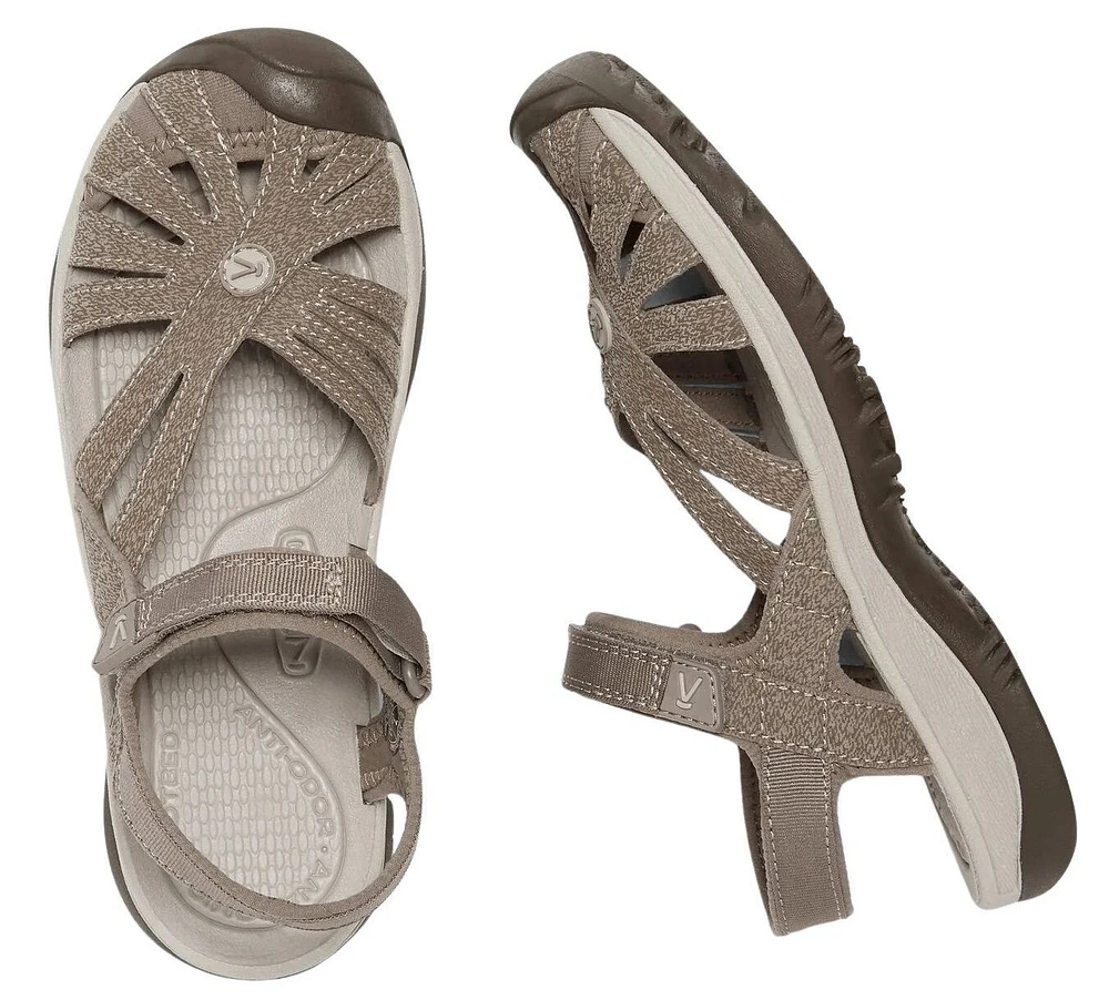 Rose Brindle Beige Brown Sports Sandal