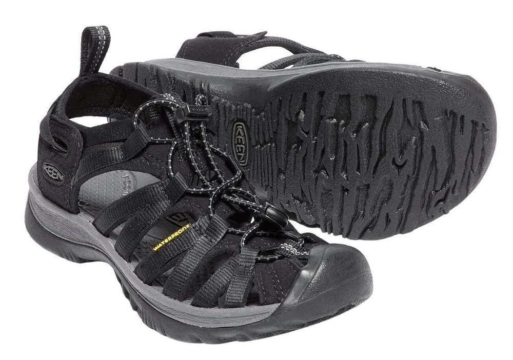 Whisper Black Sports Sandal